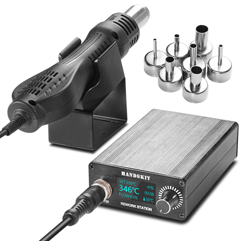 Hot Air Rework Station T12 - Pistolas de calor T12, pantalla Digital