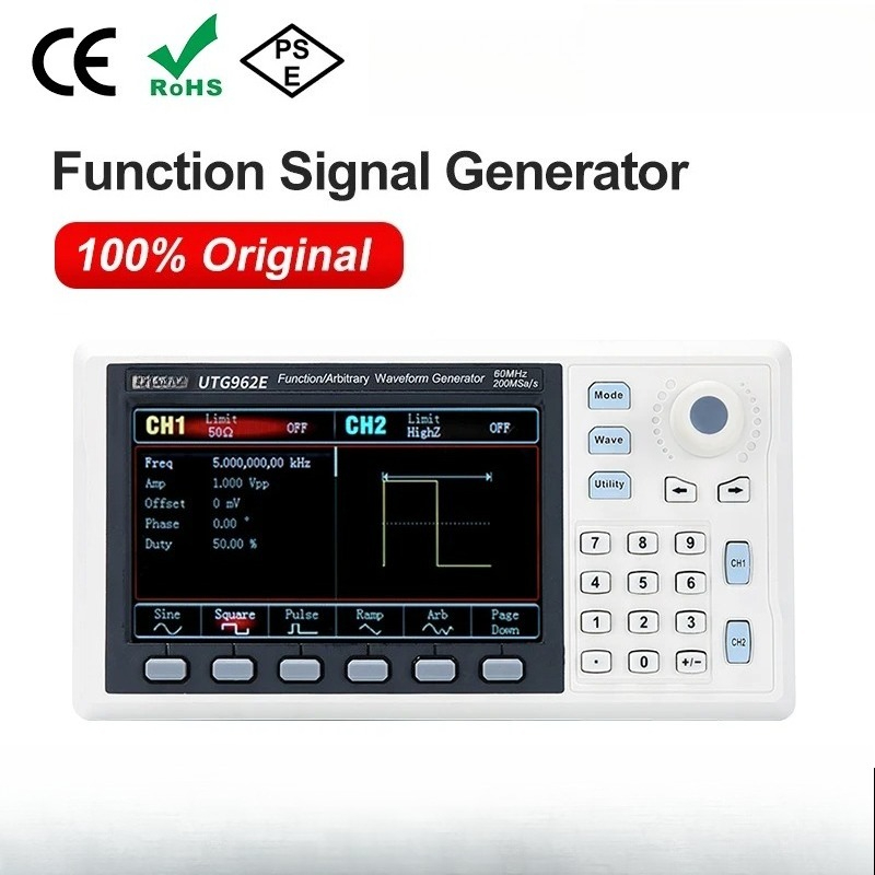 Function Arbitrary Waveform Generator - Generador de Señales Funcionales UTG932E UTG962E