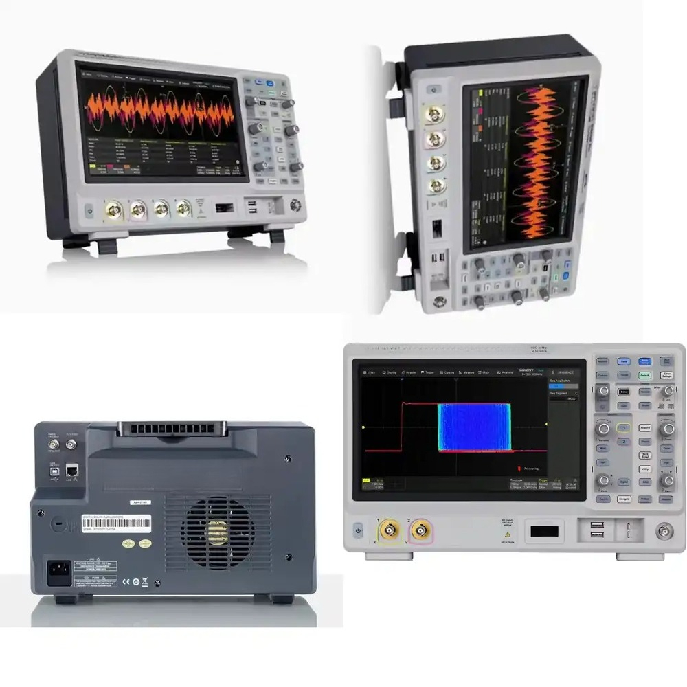 Digital Storage Oscilloscope 100Mhz - Osciloscopio Digital de Almacenamiento de 4