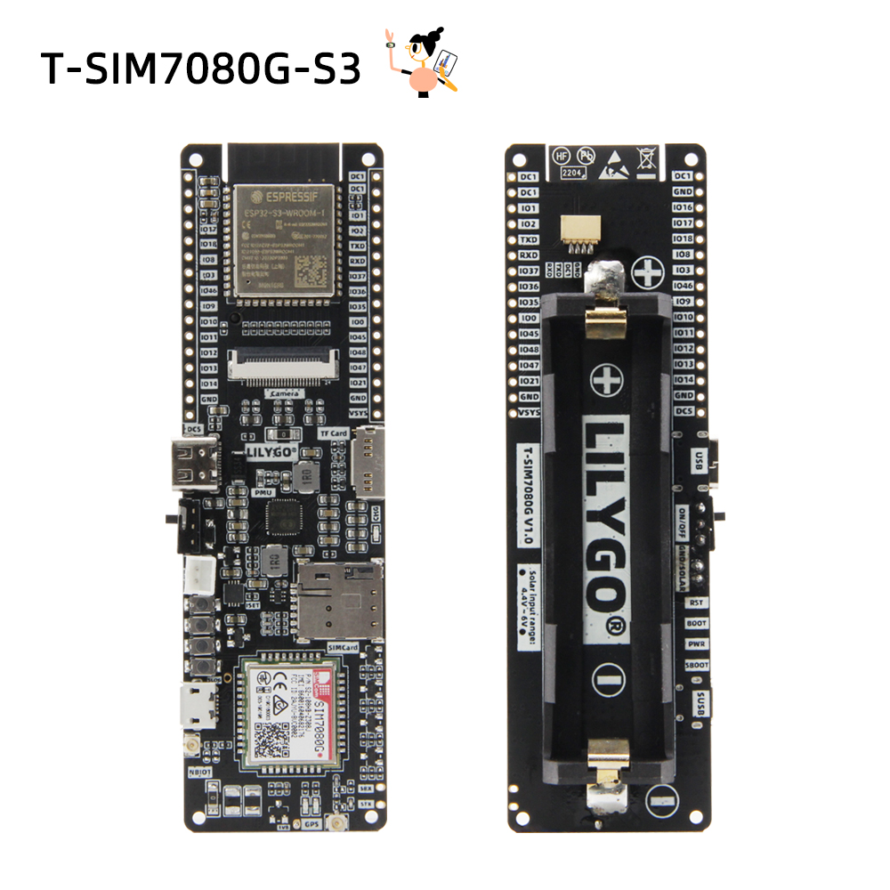 Esp32 S3 Development Board Lot - LILYGO® T-SIM7080-S3 Placa de desarrollo de