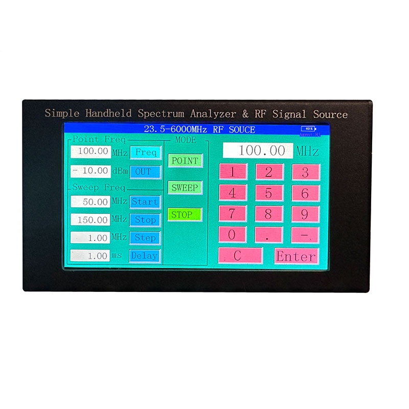 Signal Generator Spectrum Analyzer - Analizador de Espectro Portátil Simple ZQ6