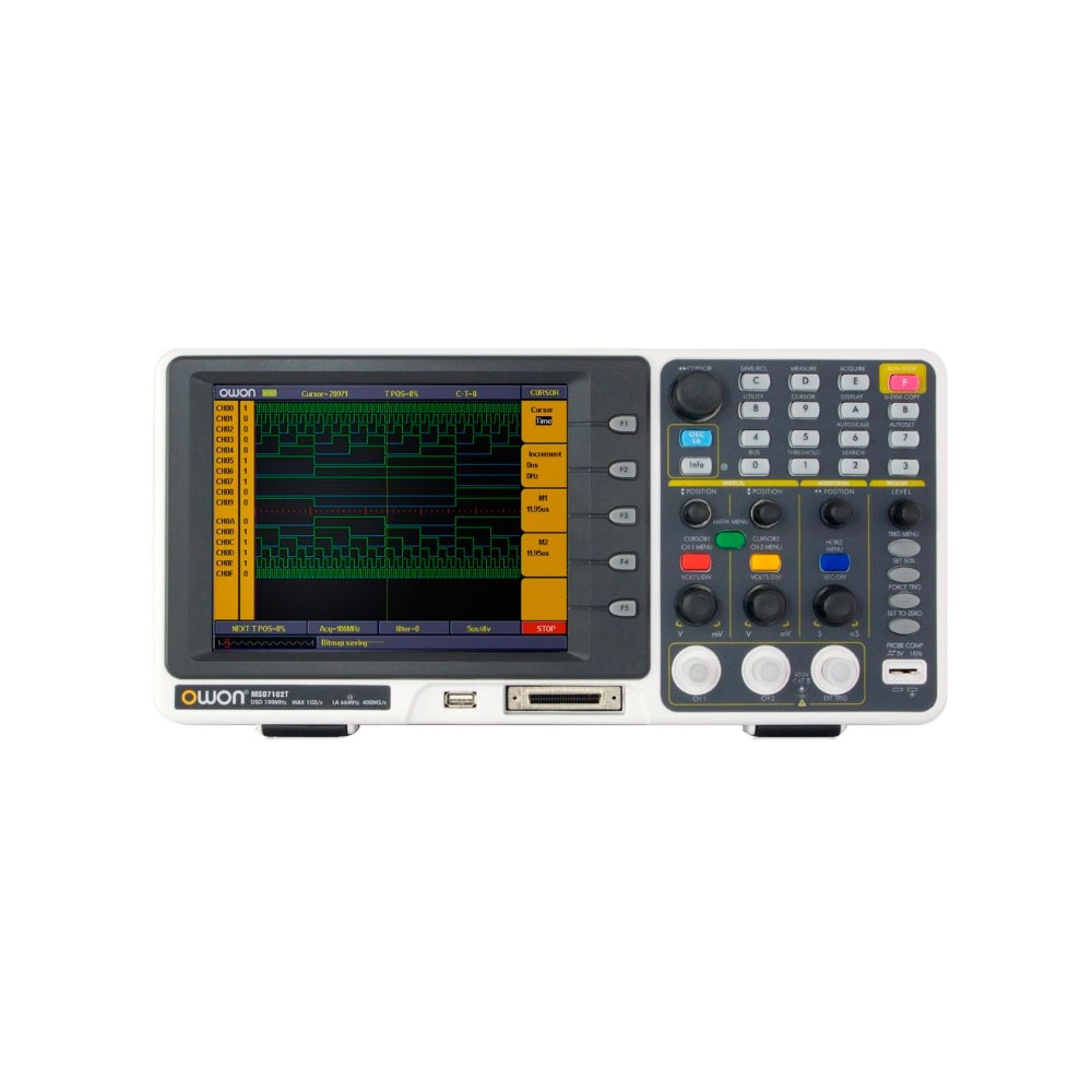 Digital Storage Oscilloscope 100Mhz - Osciloscopio Digital con Analizador Lógico OWON