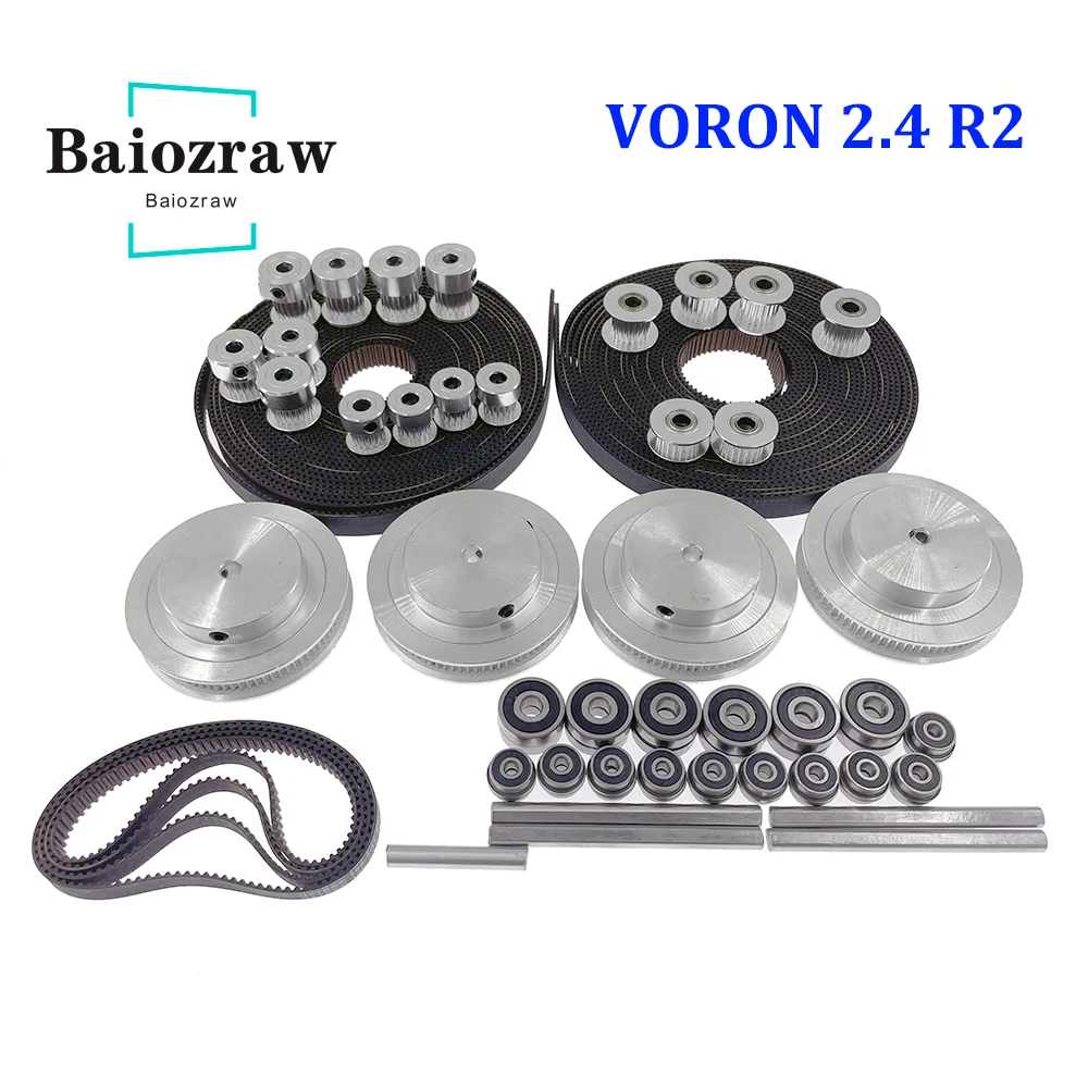 Voron 2.4 R2 Kit - Baiozraw-Juego de piezas de movimiento Corexy,