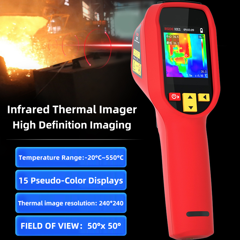 Thermal Imaging Camera Pcb Repair - Cámara Termográfica HX1 240X240, Medidor de