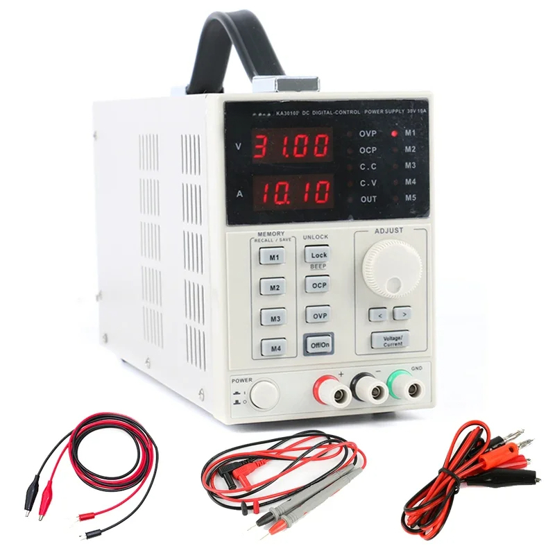 Programmable Dc Power Supply 30V 10A - Fuente de Alimentación Digital Programable y