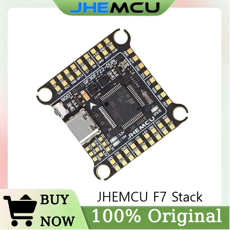 Fpv Flight Controller F7 Stack 60A - Controlador de Vuelo JHEMCU F7 F722
