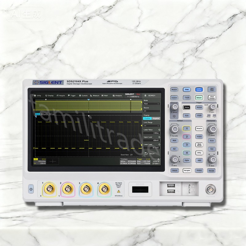 Digital Storage Oscilloscope 100Mhz - 1PC SIGLENT SDS2104X PLUS Osciloscopio Digital