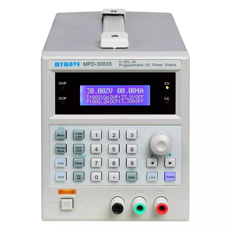 Linear Lab Power Supply Adjustable - MPD-3003S programable de salida única ajustable