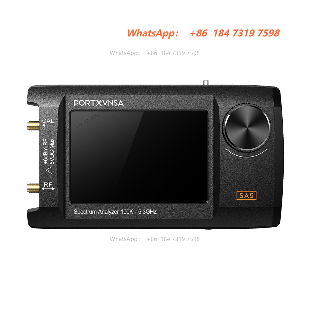 Signal Generator Spectrum Analyzer - Analizador de Espectro Portátil Multifuncional SA5