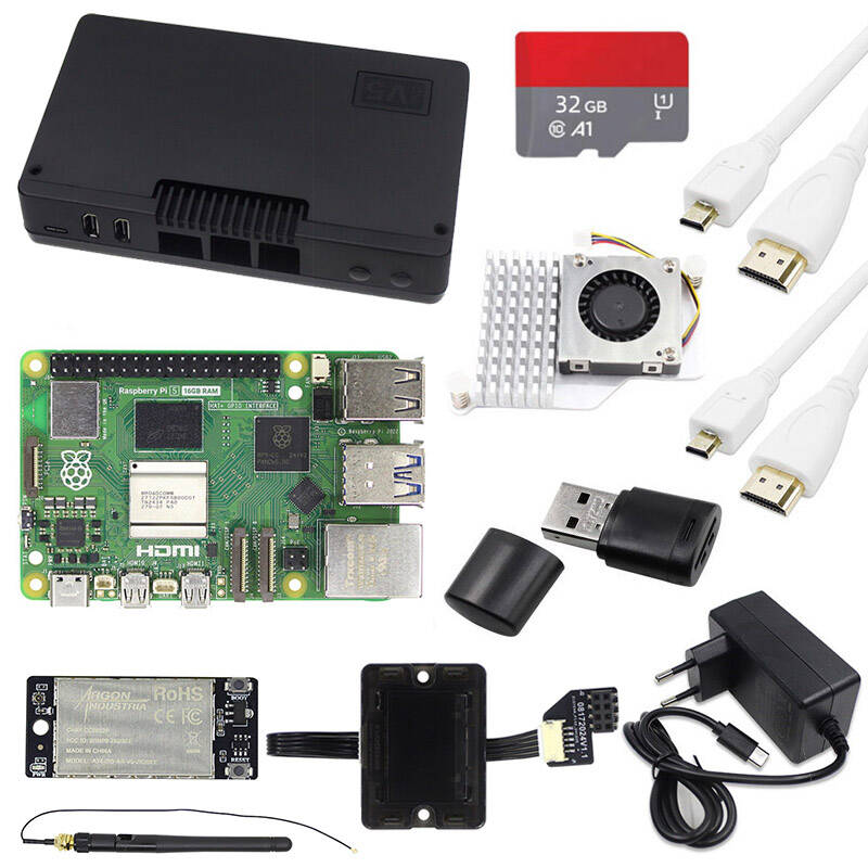 Raspberry Pi 5 8Gb Kit - Nueva Raspberry Pi 5 de 16GB,