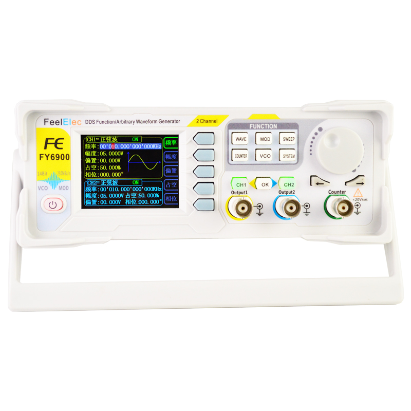 Function Arbitrary Waveform Generator - FY6900 generador de señal Pluse, contador