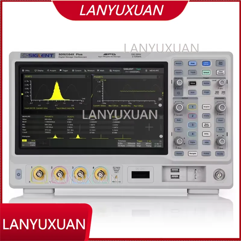 Digital Storage Oscilloscope 100Mhz - Osciloscopios Digitales de Almacenamiento SDS2104XPLUS/SDS2204XPLUS/SDS2354XPLUS/SDS2504XPLUS con