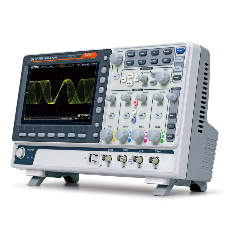 Digital Storage Oscilloscope 100Mhz - Osciloscopio de almacenamiento digital Gwinstek GDS-2000E