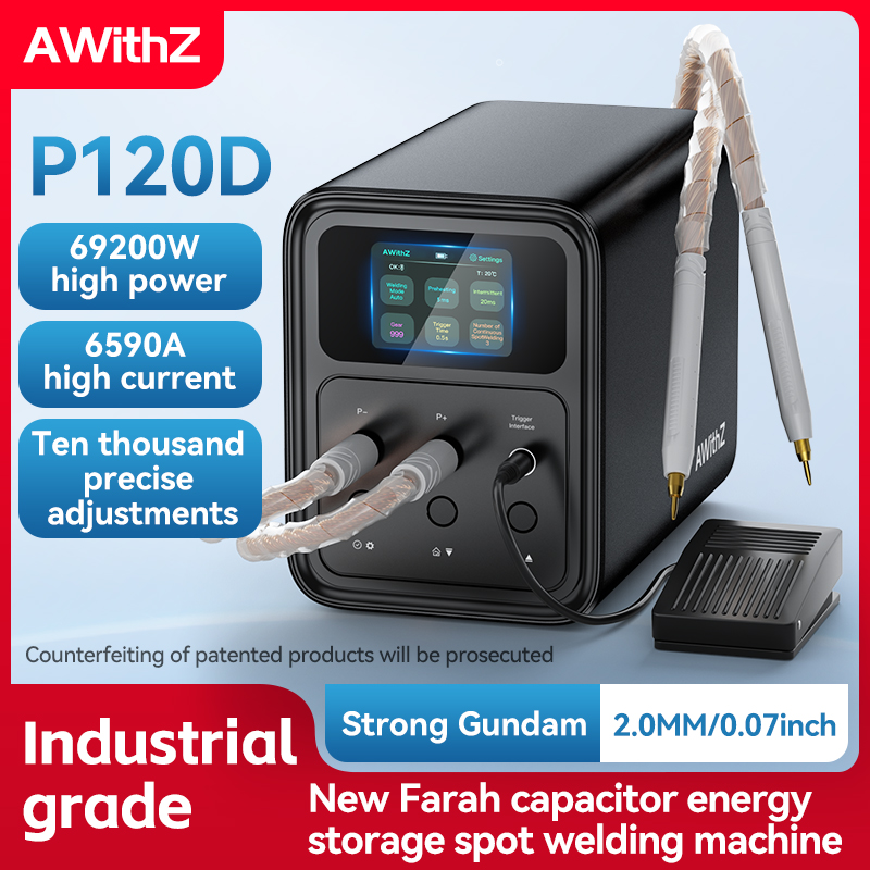 Spot Welder 18650 Battery Pack - Soldadora por Puntos Awithz 69200W 6590A