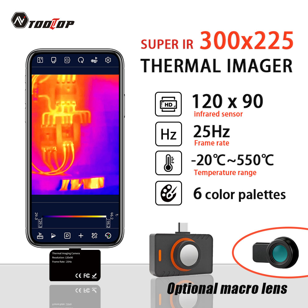 Cámara Termográfica TOOLTOP T5 - Thermal Imaging Camera Pcb Repair reseña y precio