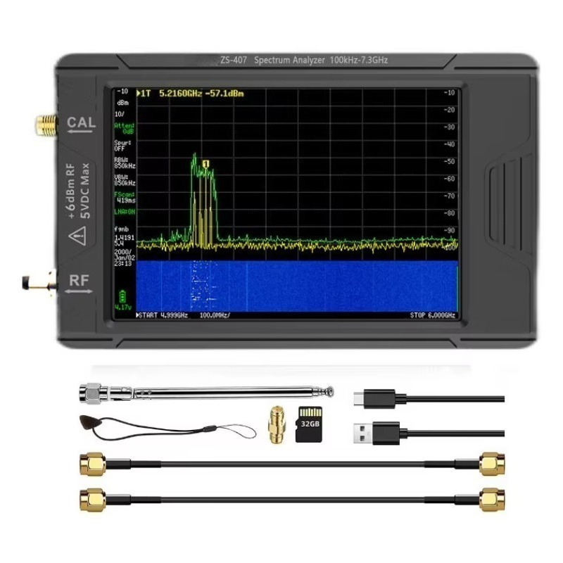 Analizador de Espectro Portáti - Signal Generator Spectrum Analyzer reseña y precio