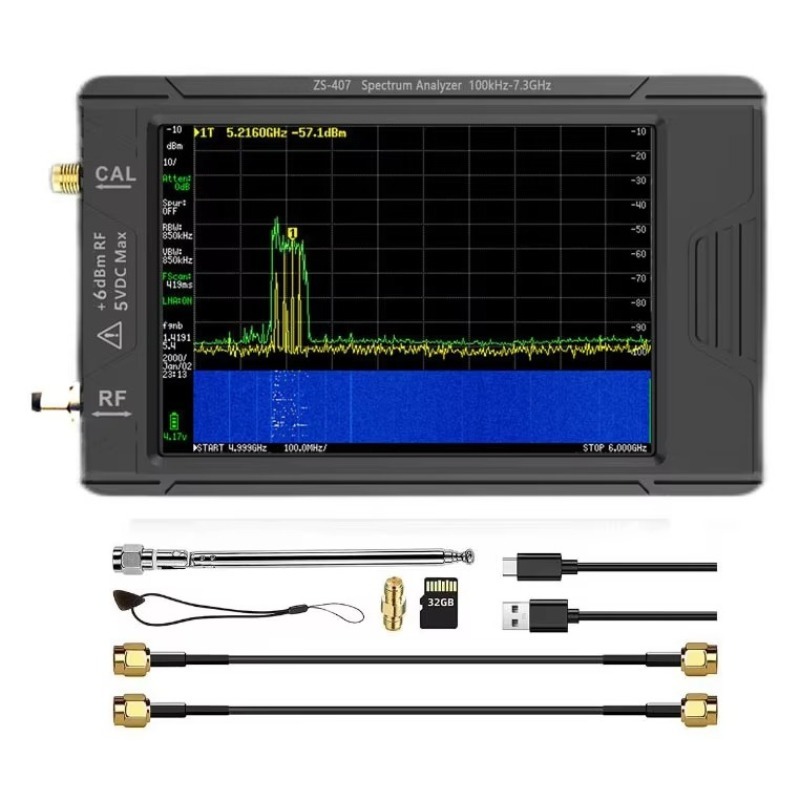Analizador de Espectro Portáti - Signal Generator Spectrum Analyzer reseña y precio