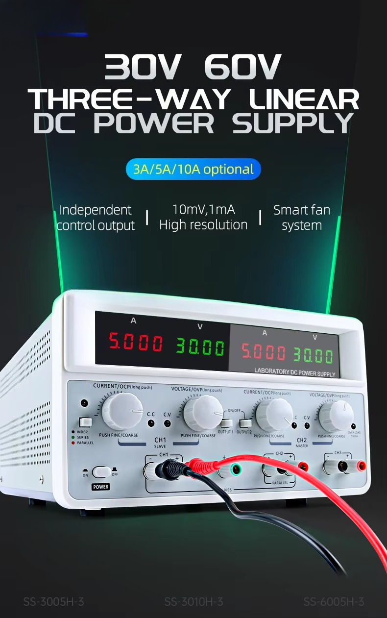 Fuente de Alimentación CC Line - Linear Lab Power Supply Adjustable reseña y precio