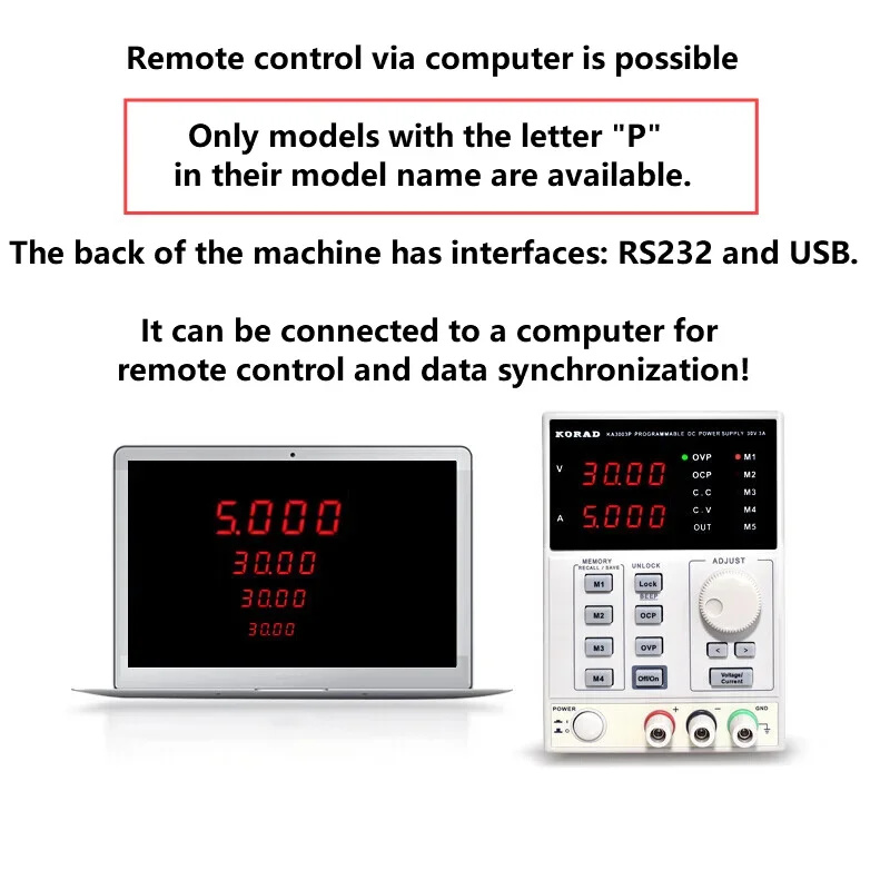 Fuente de Alimentación DC Regu - Programmable Dc Power Supply 30V 10A reseña y precio