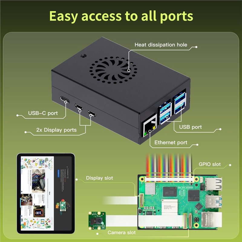 AS95-Kit de Inicio Irasptek pa - Raspberry Pi 5 8Gb Kit reseña y precio