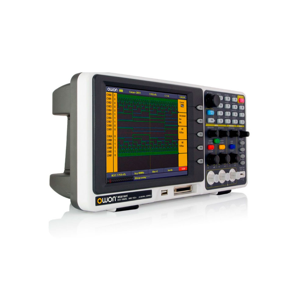 Osciloscopio Digital con Anali - Digital Storage Oscilloscope 100Mhz reseña y precio