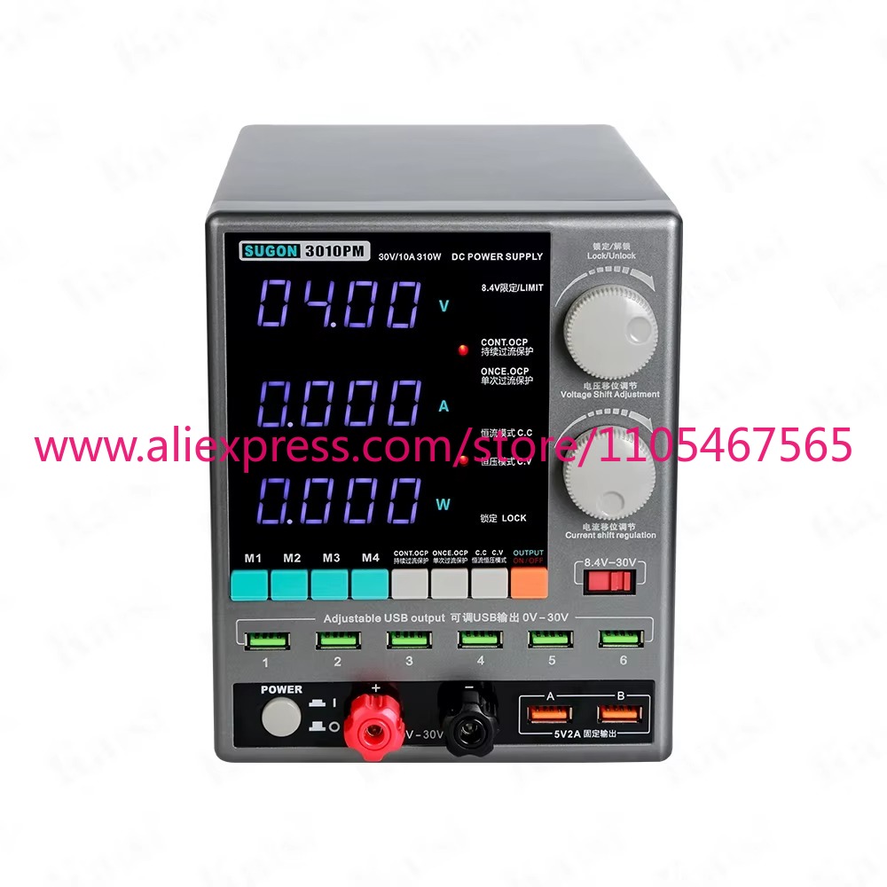 Fuente de alimentación CC regu - Linear Lab Power Supply Adjustable reseña y precio