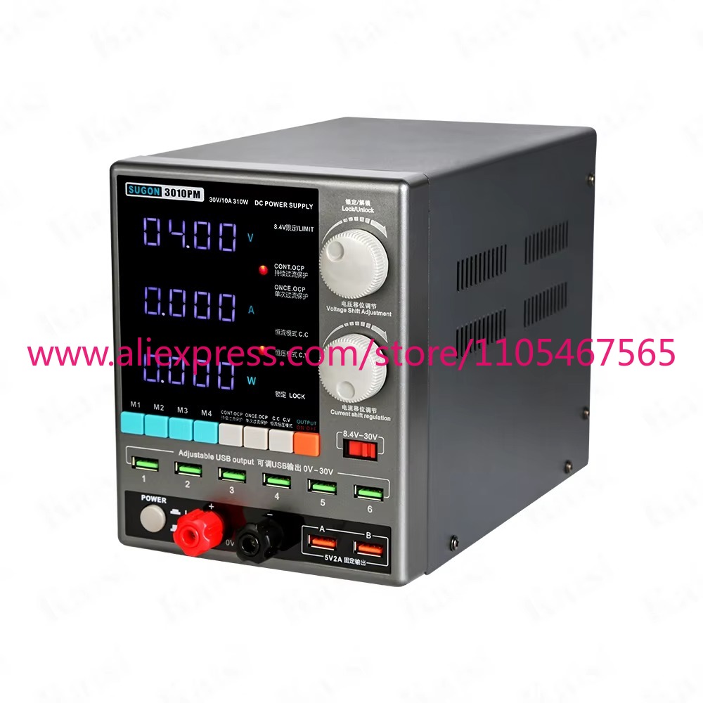 Fuente de alimentación CC regu - Linear Lab Power Supply Adjustable reseña y precio