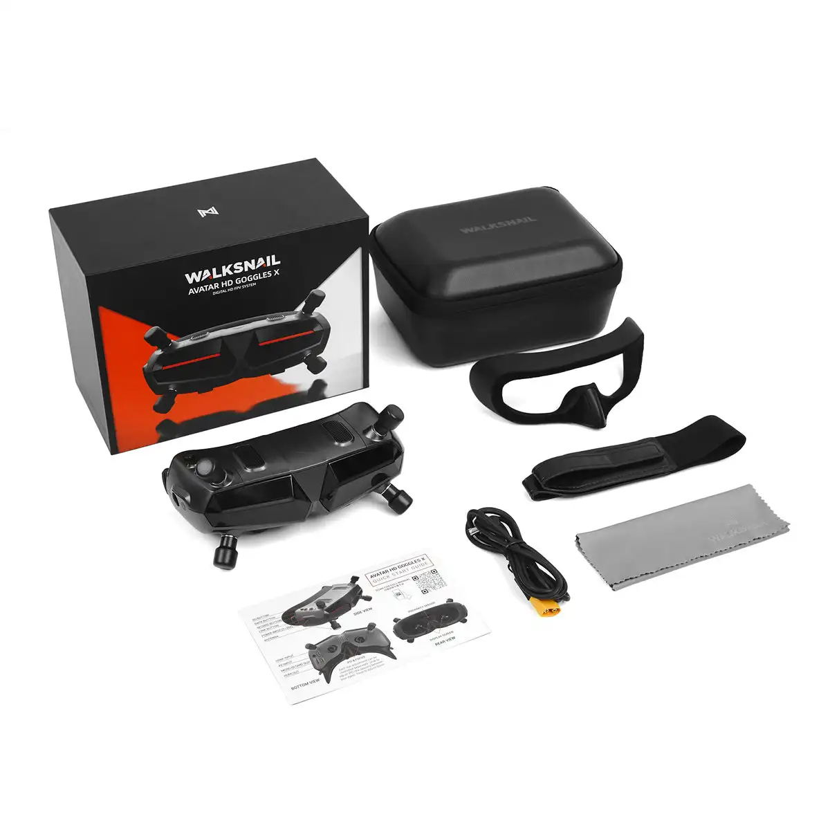 Gafas Walksnail Avatar HD X 10 - Fpv Goggles Walksnail Avatar Hd reseña y precio