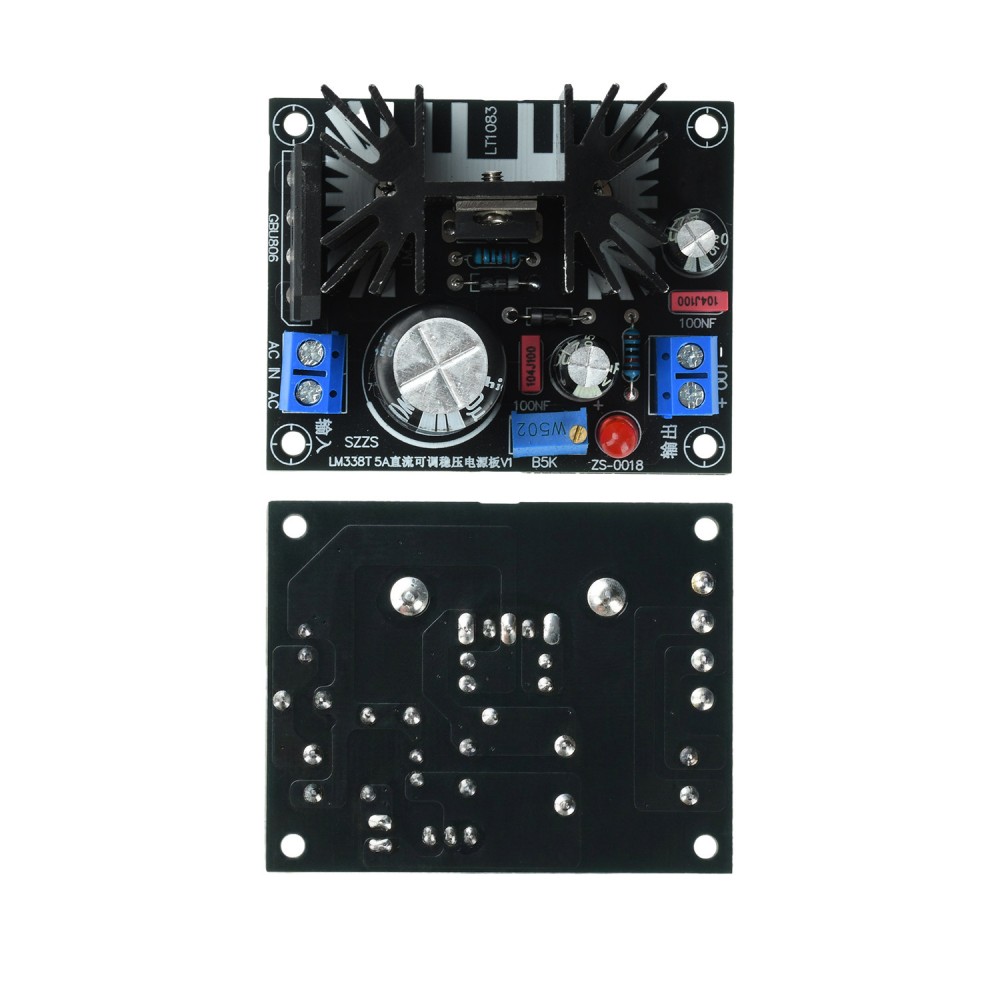 Módulo Regulador de Voltaje Li - Linear Lab Power Supply Adjustable reseña y precio