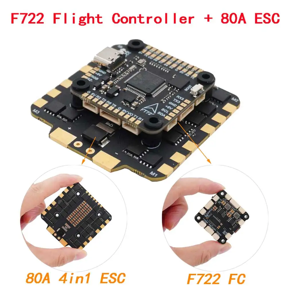 Controlador de vuelo BoMaSF405 - Fpv Flight Controller F7 Stack 60A reseña y precio
