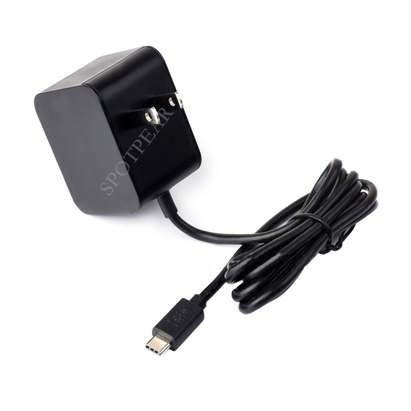 Fuente de alimentación USB tip - Raspberry Pi 5 8Gb Kit reseña y precio