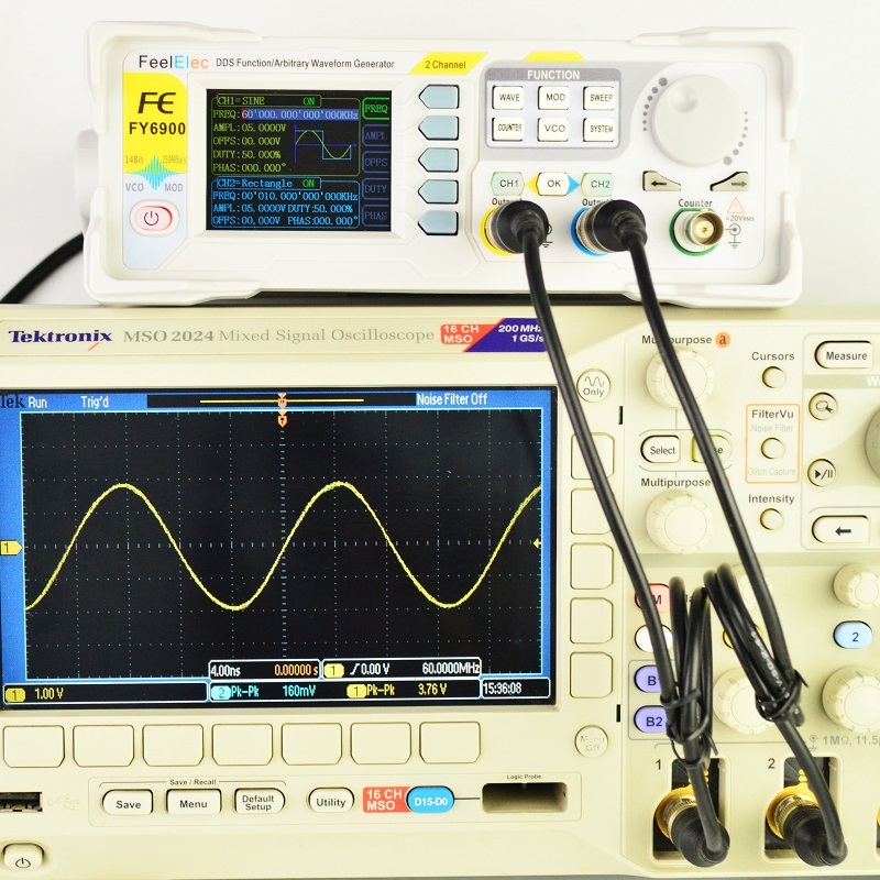 Feelelec FY6900 0-60MHz Genera - Function Arbitrary Waveform Generator reseña y precio