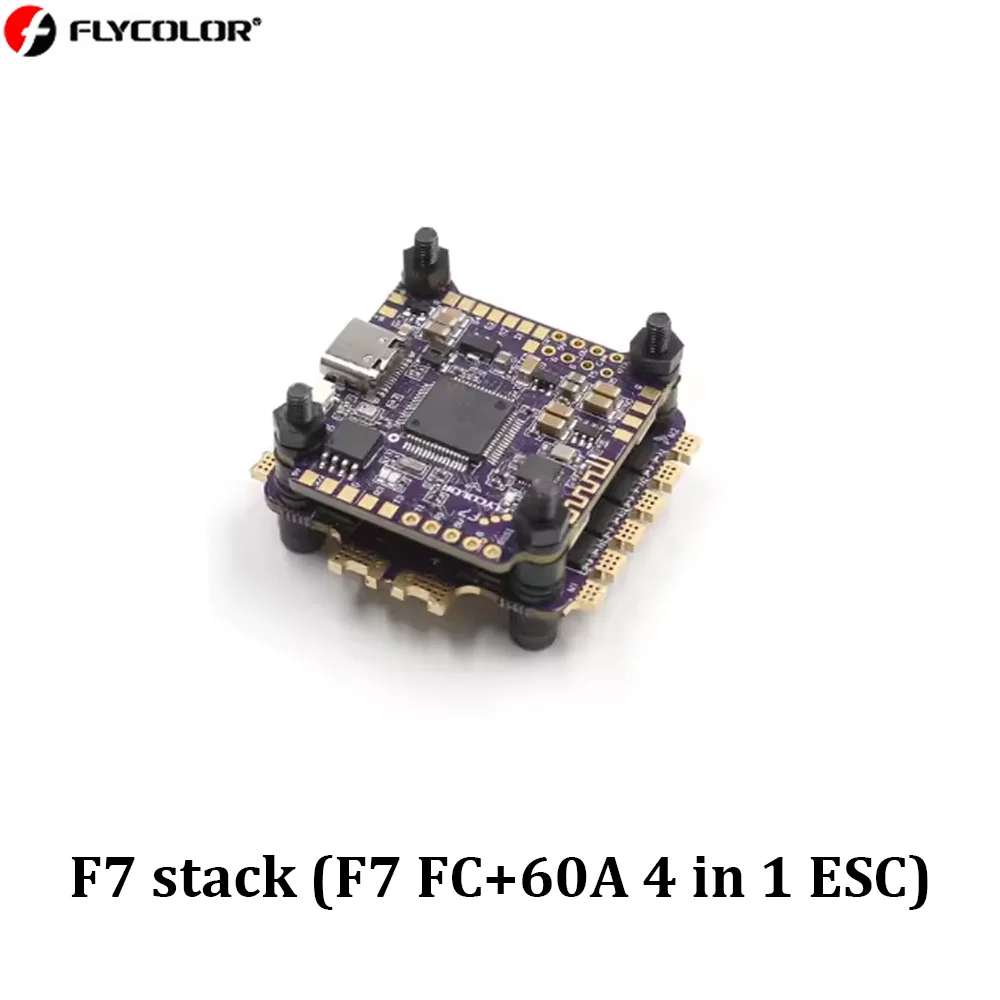 HobbyFIy Flycolor X-TOWER 2 F7 - Fpv Flight Controller F7 Stack 60A reseña y precio