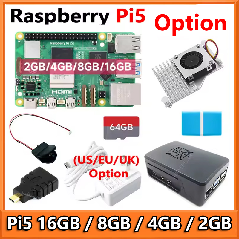 Raspberry Pi 5 16GB /8GB/4GB/2 - Raspberry Pi 5 8Gb Kit reseña y precio