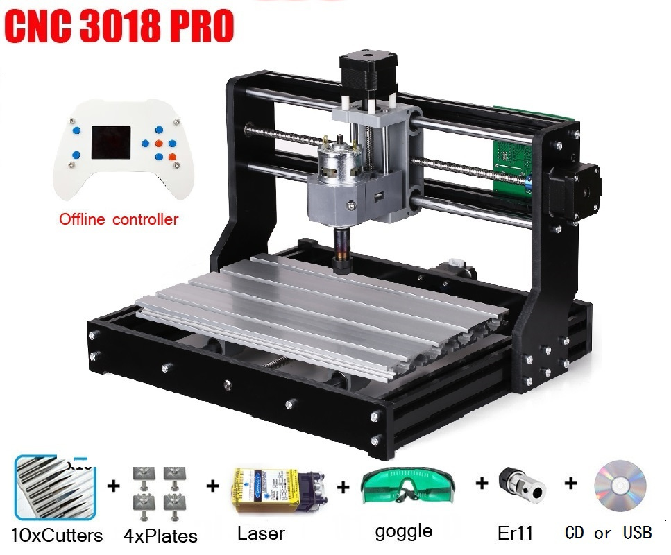 Máquina de Grabado Láser CNC 3 - Mini Laser Engraver Cnc Router reseña y precio