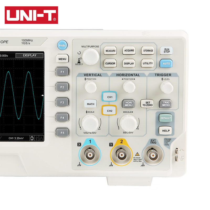 Osciloscopio Digital UNI-T UTD - Digital Storage Oscilloscope 100Mhz reseña y precio