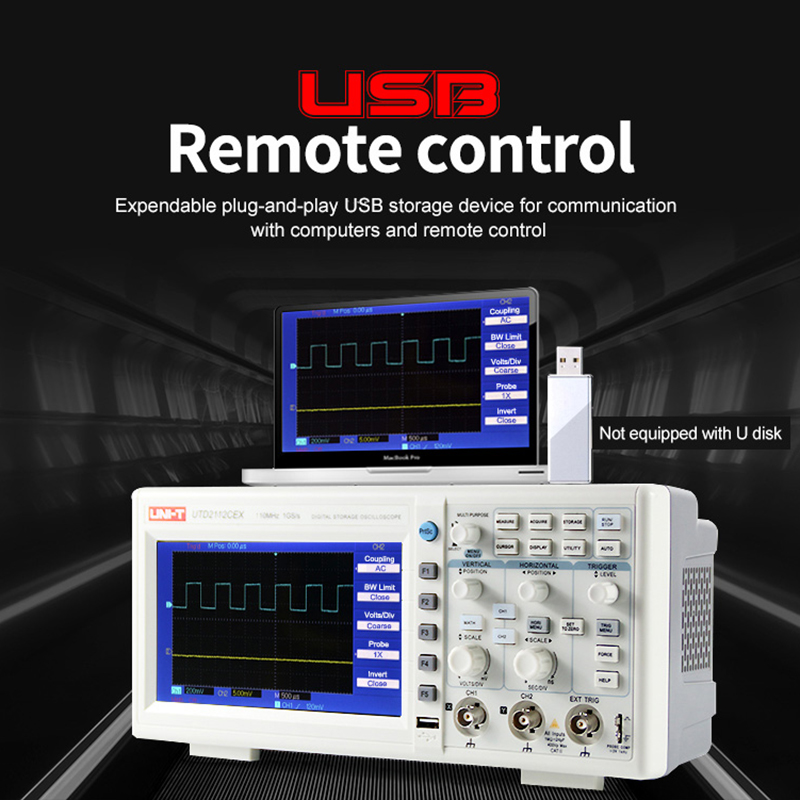 Osciloscopio Digital UNI-T UTD - Digital Storage Oscilloscope 100Mhz reseña y precio