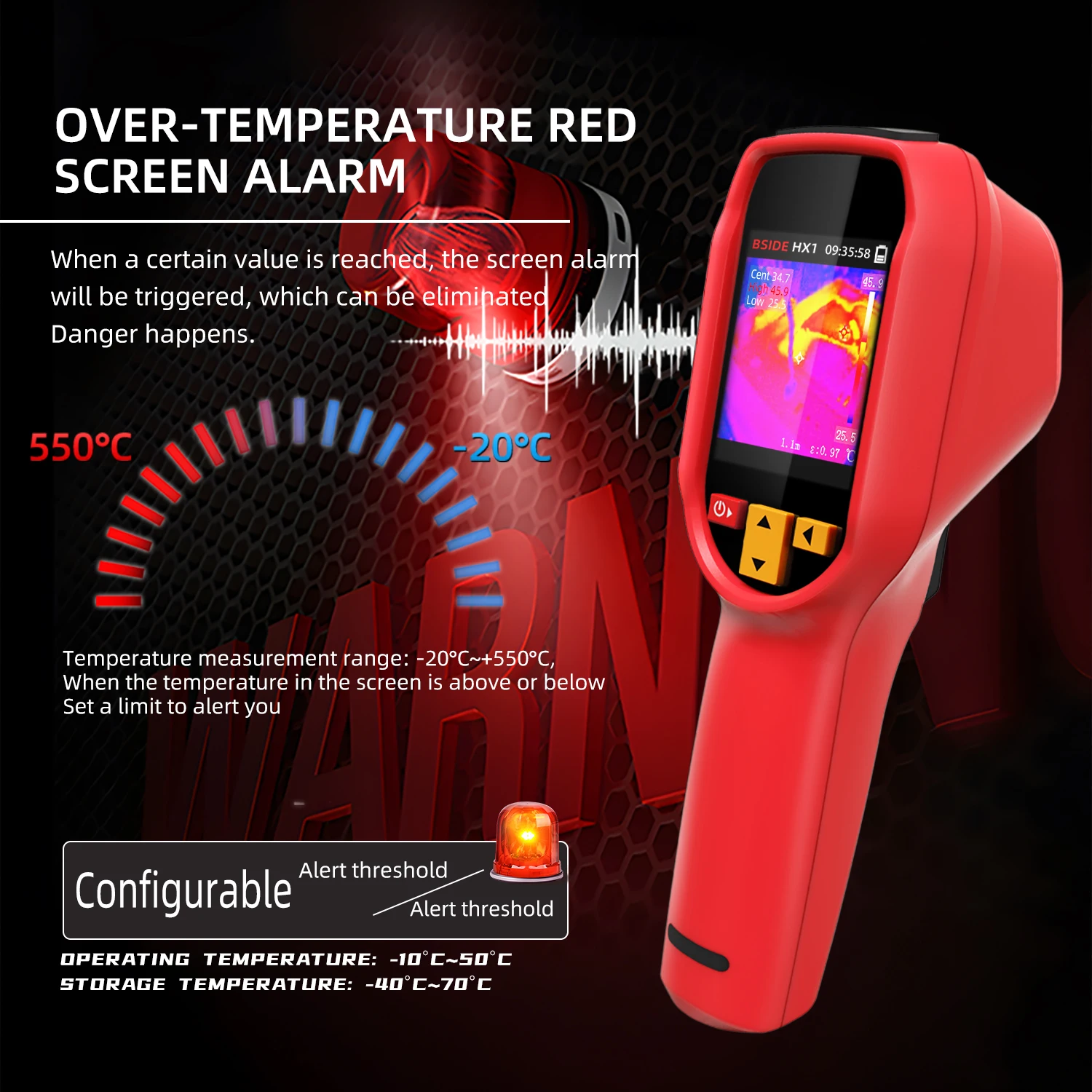 Cámara Termográfica BSIDE HX1  - Thermal Imaging Camera Pcb Repair reseña y precio