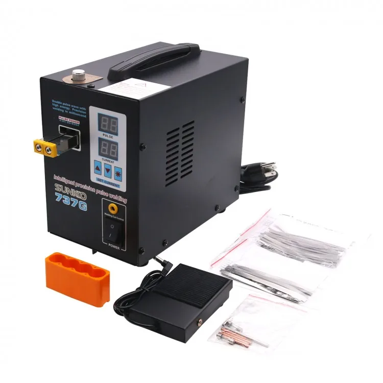 Soldadora por puntos 737G, 110 - Spot Welder 18650 Battery Pack reseña y precio