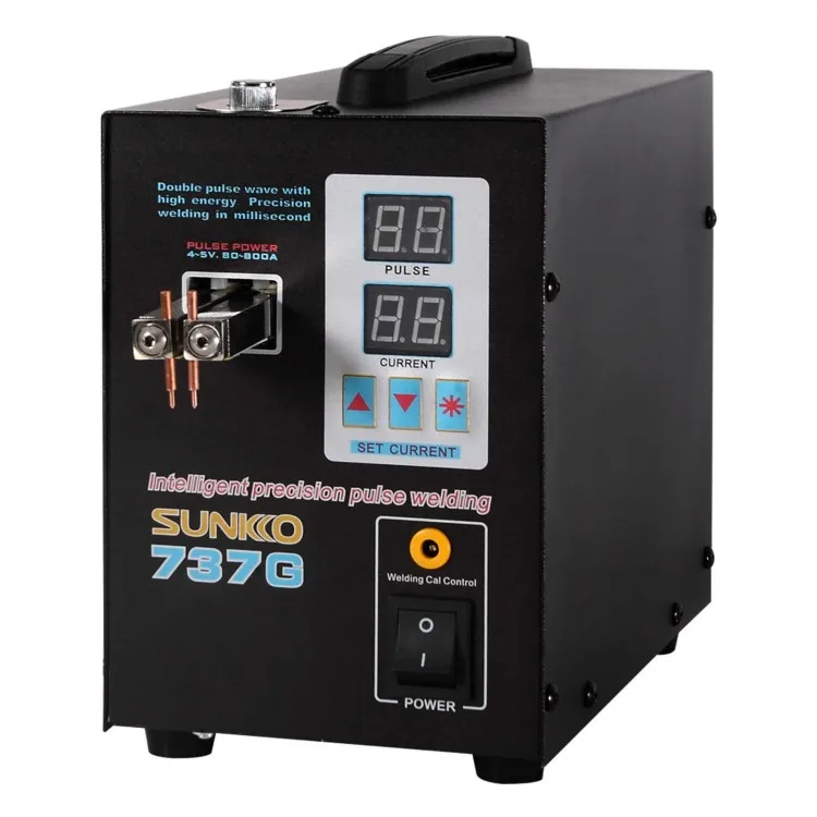 Soldadora por puntos 737G, 110 - Spot Welder 18650 Battery Pack reseña y precio