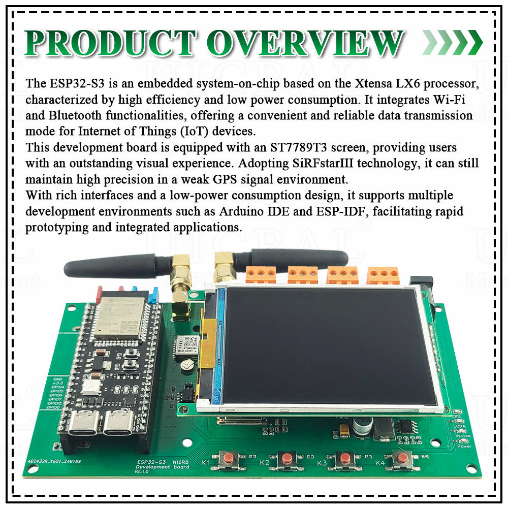 Kit de placa de desarrollo ESP - Esp32 S3 Development Board Lot reseña y precio