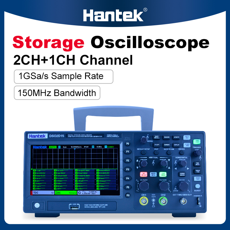 Osciloscopio Digital Portátil  - Digital Storage Oscilloscope 100Mhz reseña y precio