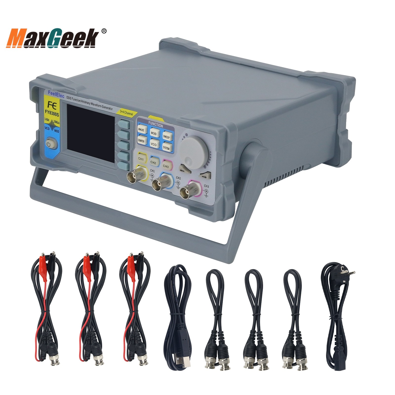 Maxgeek FY8300S-20M 20MHz 40MH - Function Arbitrary Waveform Generator reseña y precio