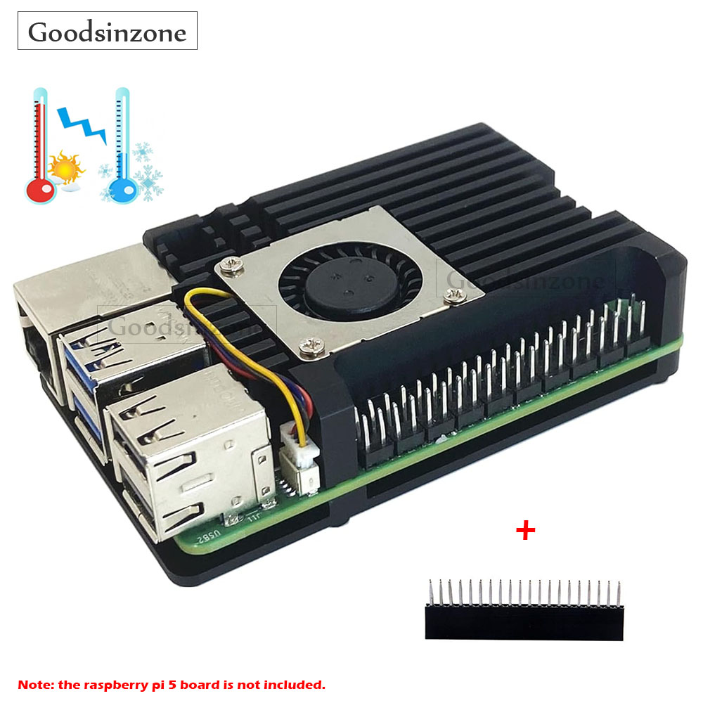 Caja de armadura de aleación d - Raspberry Pi 5 8Gb Kit reseña y precio
