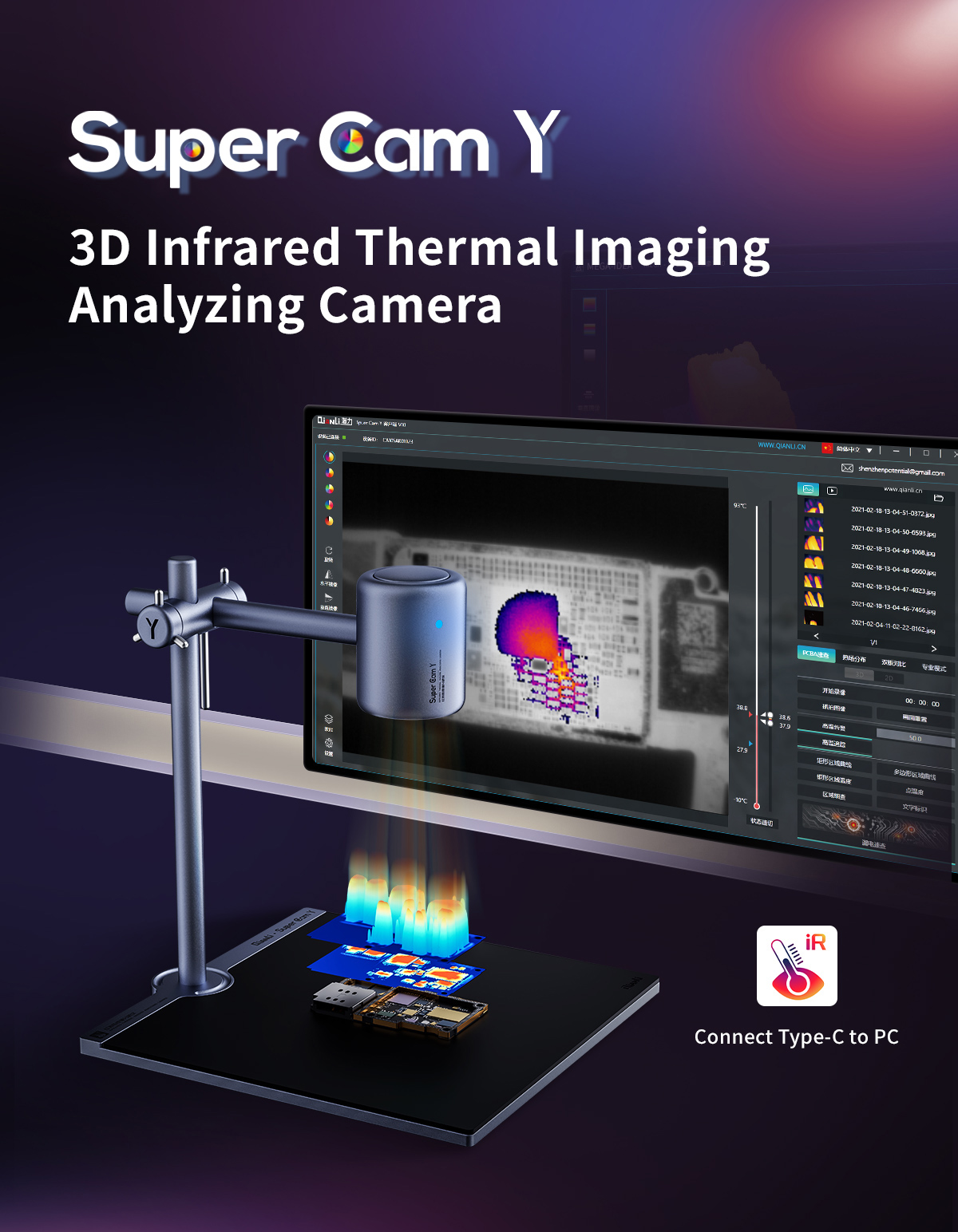 Cámara analizadora de imagen t - Thermal Imaging Camera Pcb Repair reseña y precio