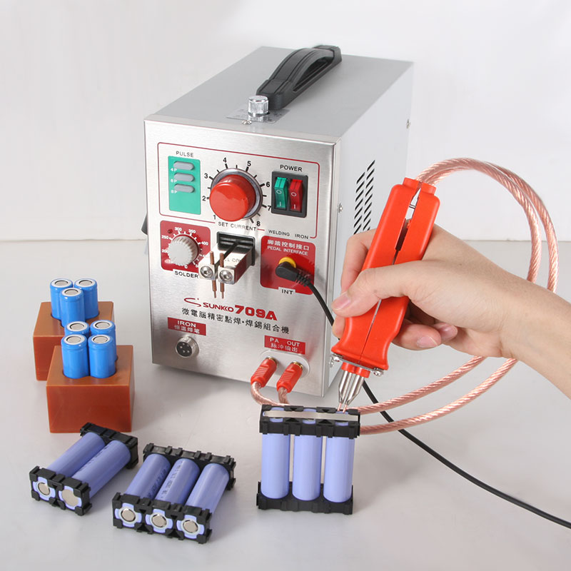 Soldadora de Puntos para Bater - Spot Welder 18650 Battery Pack reseña y precio