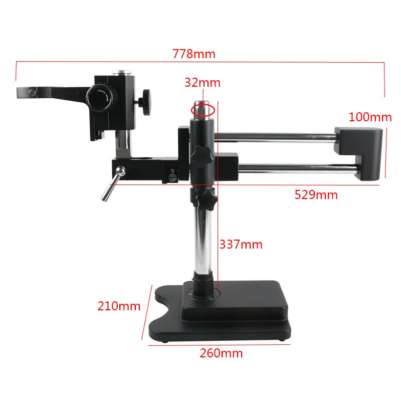 Microscopio Trinocular con Zoo - Stereo Trinocular Microscope Pcb reseña y precio