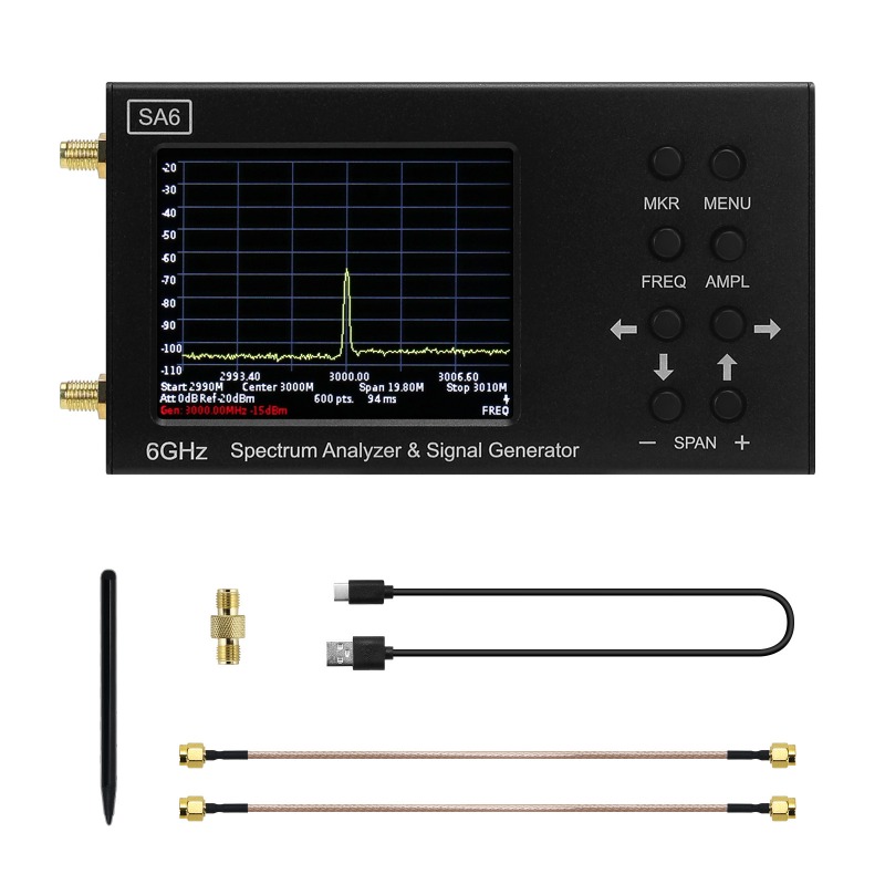 Analizador de Espectro SA6, Ge - Signal Generator Spectrum Analyzer reseña y precio