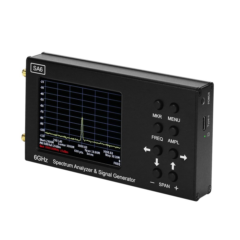 Analizador de Espectro SA6, Ge - Signal Generator Spectrum Analyzer reseña y precio